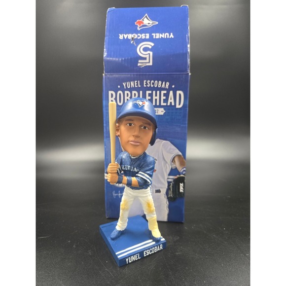 Other - Toronto Blue Jays Yunel Escobar Bobblehead Figure Number 5 MLB With Box